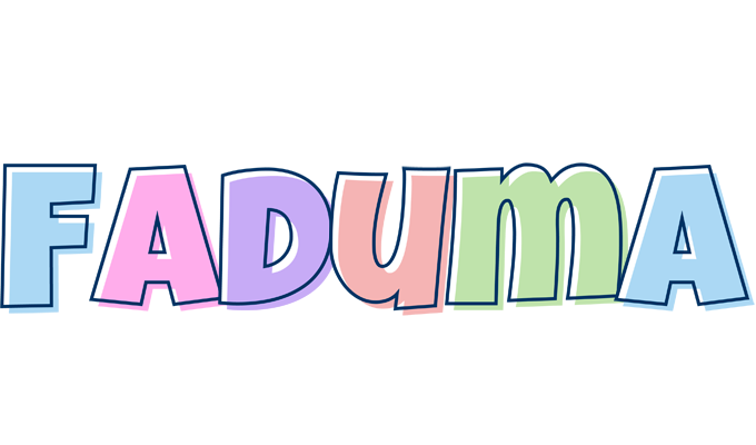 Faduma pastel logo