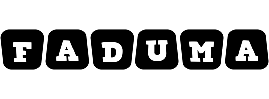 Faduma racing logo