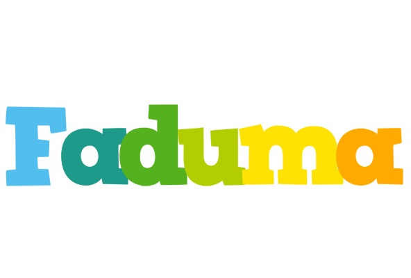 Faduma rainbows logo