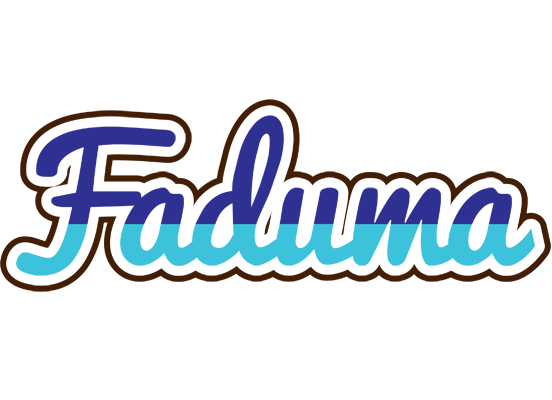 Faduma raining logo