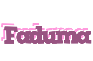 Faduma relaxing logo