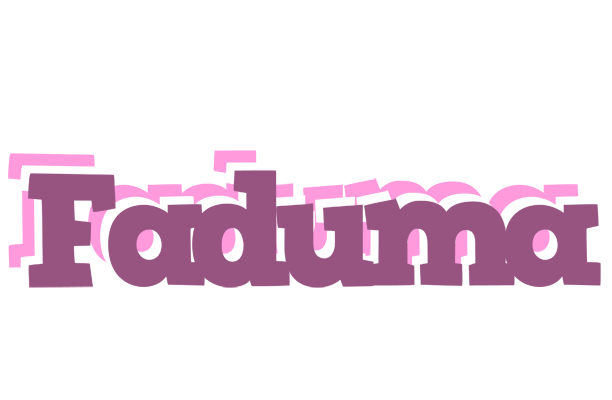 Faduma relaxing logo