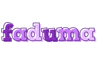 Faduma sensual logo