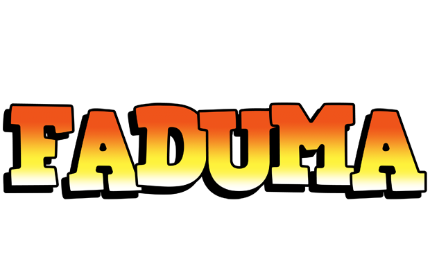 Faduma sunset logo