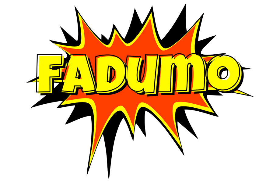 Fadumo bazinga logo
