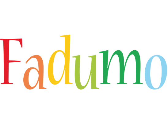 Fadumo birthday logo