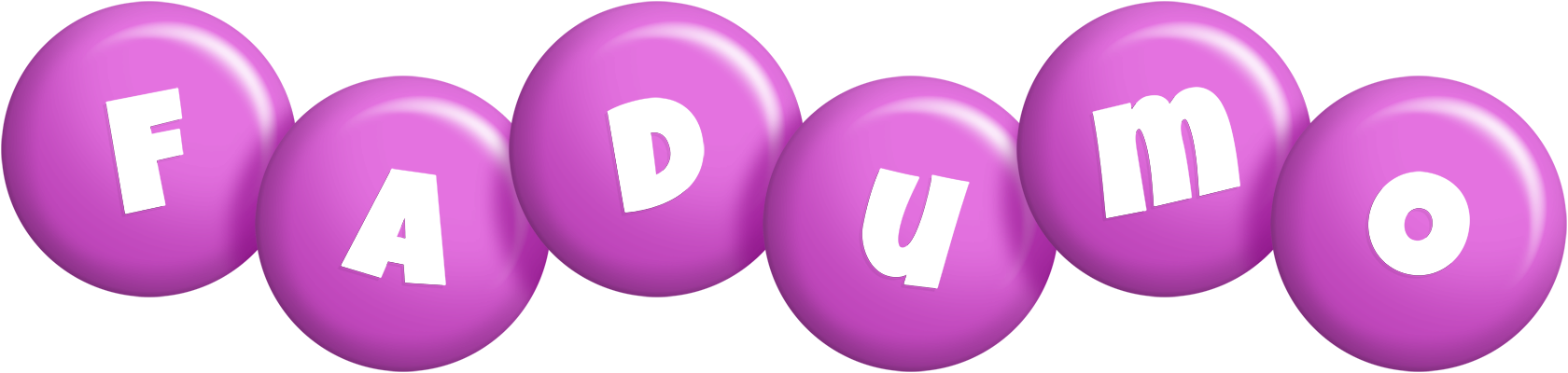 Fadumo candy-purple logo