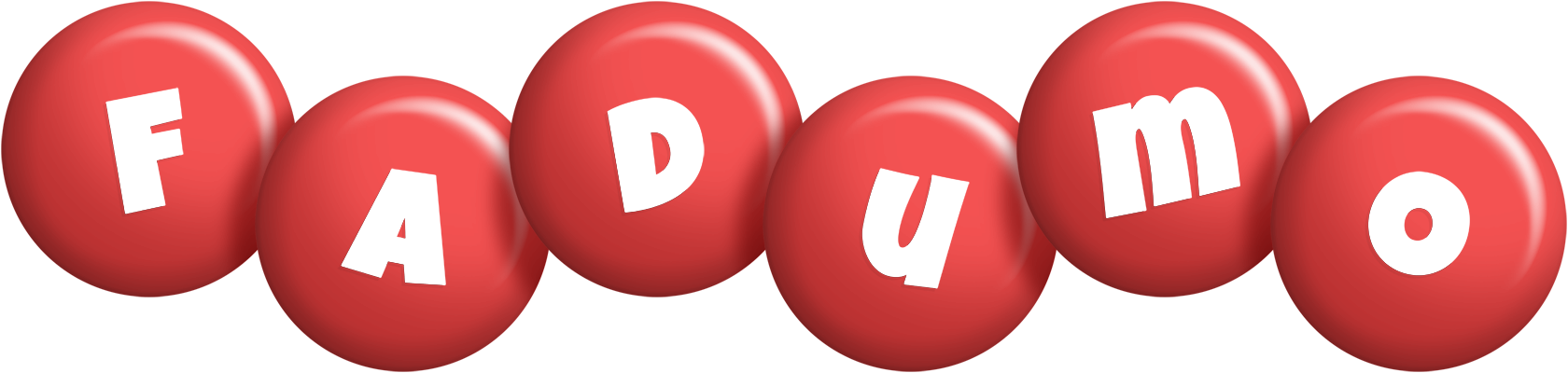 Fadumo candy-red logo