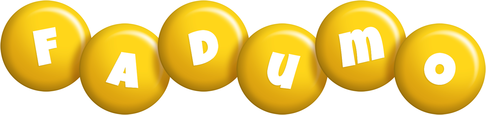 Fadumo candy-yellow logo