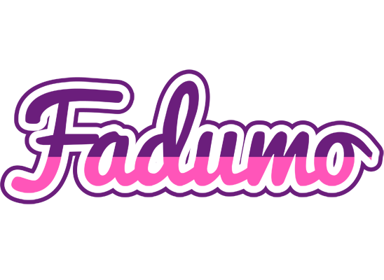 Fadumo cheerful logo