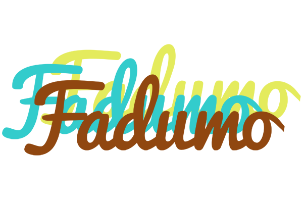 Fadumo cupcake logo