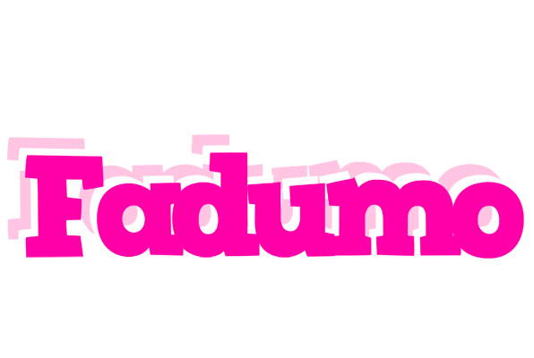 Fadumo dancing logo