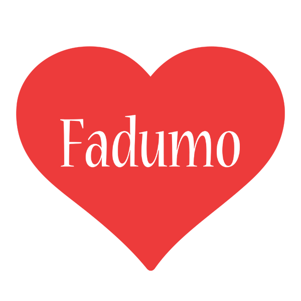 Fadumo love logo