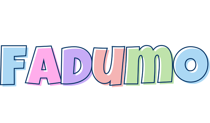 Fadumo pastel logo