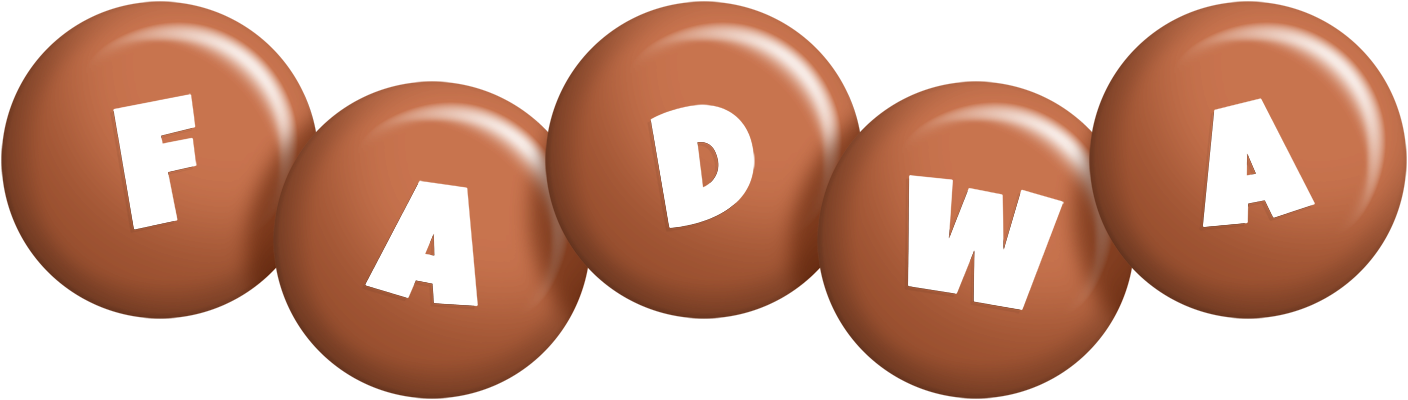 Fadwa candy-brown logo