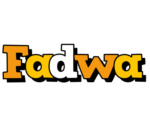 Fadwa cartoon logo