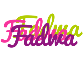 Fadwa flowers logo