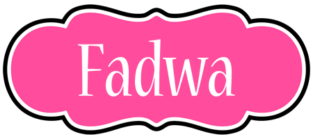 Fadwa invitation logo