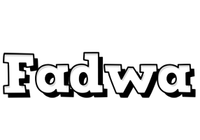 Fadwa snowing logo