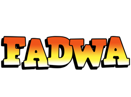 Fadwa sunset logo