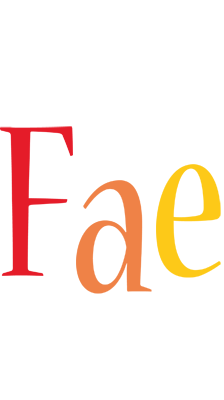 Fae birthday logo