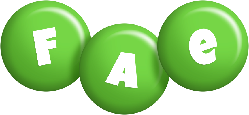 Fae candy-green logo