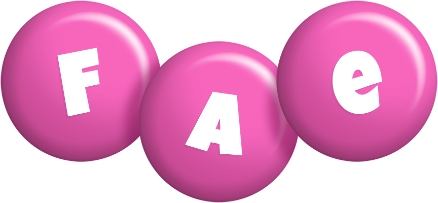 Fae candy-pink logo