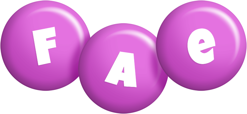 Fae candy-purple logo