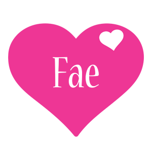 Fae love-heart logo