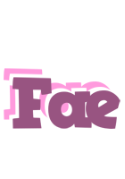 Fae relaxing logo