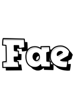 Fae snowing logo