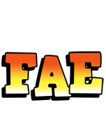 Fae sunset logo