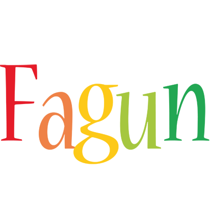 Fagun birthday logo