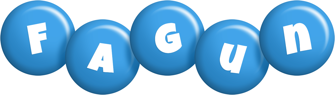 Fagun candy-blue logo