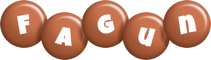 Fagun candy-brown logo