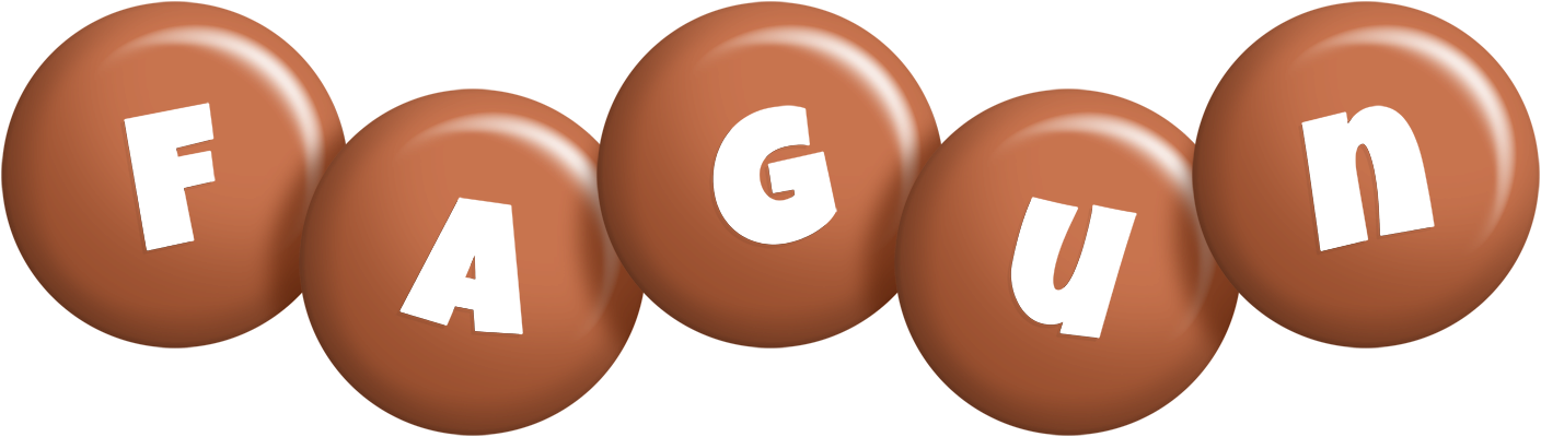Fagun candy-brown logo