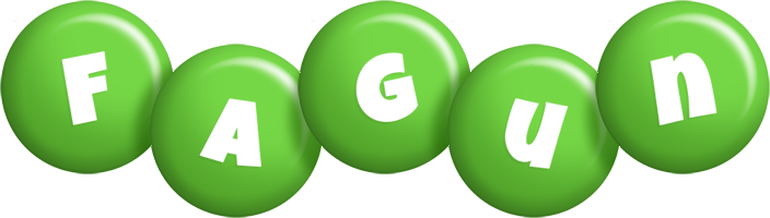 Fagun candy-green logo