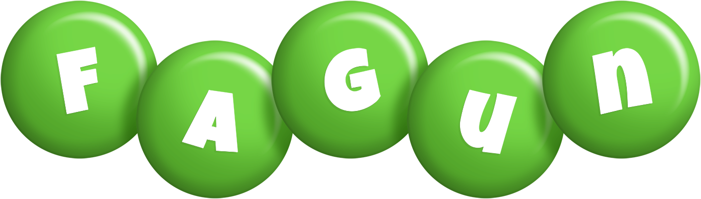 Fagun candy-green logo
