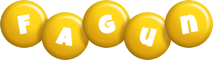 Fagun candy-yellow logo