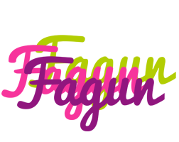 Fagun flowers logo