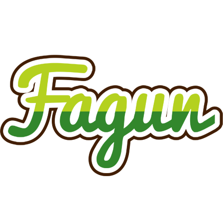 Fagun golfing logo