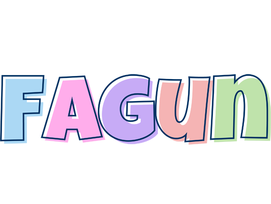 Fagun pastel logo