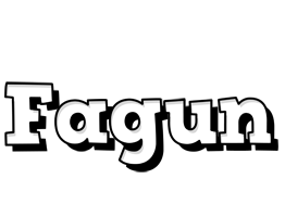 Fagun snowing logo