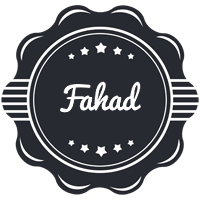 Fahad badge logo