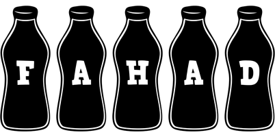 Fahad bottle logo