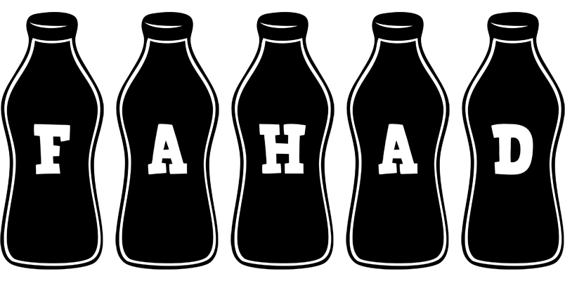 Fahad bottle logo