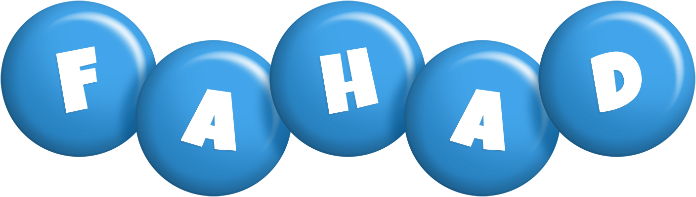 Fahad candy-blue logo