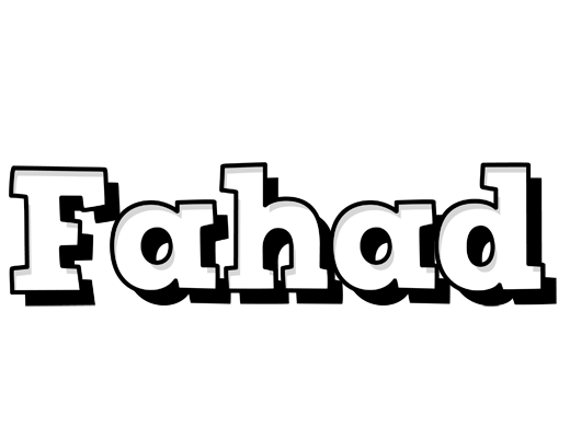 Fahad snowing logo