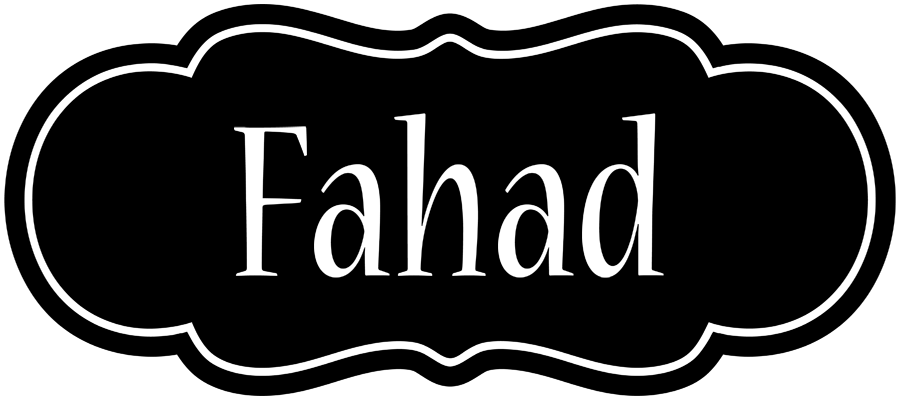 Fahad welcome logo