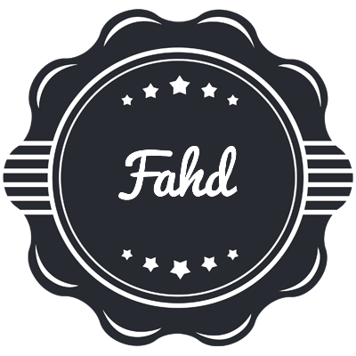 Fahd badge logo